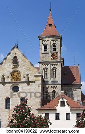 Basilica of St. Vitus, Ellwangen, Baden-Wurttemberg, Germany, Europe View Large Photo Image Stock Image - Basilica of St. Vitus, Ellwangen, Baden-Wurttemberg, Germany, Europe. Fotosearch