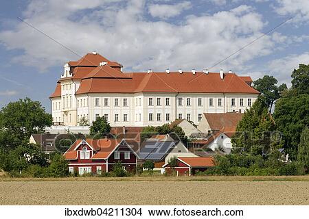 Bertoldsheim castle, Rennertshofen, Upper Bavaria, Bavaria, Germany, Europe View Large Photo Image Picture - Bertoldsheim castle, Rennertshofen, Upper Bavaria, Bavaria, Germany, Europe. Fotosearch