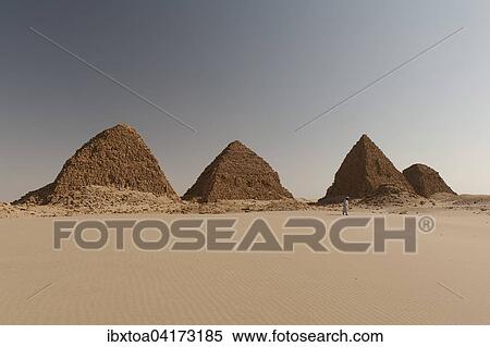 Black pyramids with a tomb guardian, pyramids of Meroe, Nubian Desert, Nubia, Nahr an-Nil, Sudan, Africa View Large Photo Image Stock Photography - Black pyramids with a tomb guardian, pyramids of Meroe, Nubian Desert, Nubia, Nahr an-Nil, Sudan, Africa. Fotosearch