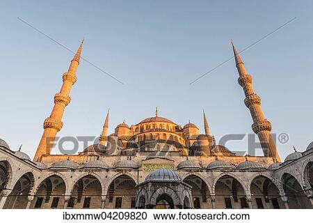 Blue Mosque, Sultan Ahmet Camii, Sultanahmet, European Side, Istanbul View Large Photo Image Stock Image - Blue Mosque, Sultan Ahmet Camii, Sultanahmet, European Side, Istanbul. Fotosearch