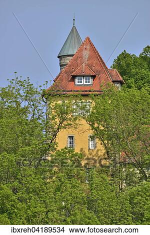 Castle Burleswagen in Jagsttal, Municipality of Satteldorf, Baden-Wurttemberg, Germany, Europe View Large Photo Image Picture - Castle Burleswagen in Jagsttal, Municipality of Satteldorf, Baden-Wurttemberg, Germany, Europe. Fotosearch