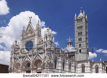Cathedral of Santa Maria Assunta, UNESCO World Heritage Site, Siena, Tuscany, Italy, Europe View Large Photo Image Stock Image - Cathedral of Santa Maria Assunta, UNESCO World Heritage Site, Siena, Tuscany, Italy, Europe. Fotosearch