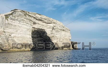 Cave St. Antoine, chalk cliffs, Bonifacio, Corsica, France, Europe View Large Photo Image Stock Image - Cave St. Antoine, chalk cliffs, Bonifacio, Corsica, France, Europe. Fotosearch