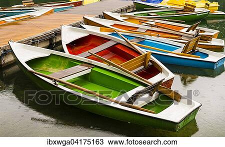 Colorful rowing boats, Freibergsee in Oberstdorf, Allgau, Bavaria, Germany, Europe View Large Photo Image Stock Image - Colorful rowing boats, Freibergsee in Oberstdorf, Allgau, Bavaria, Germany, Europe. Fotosearch