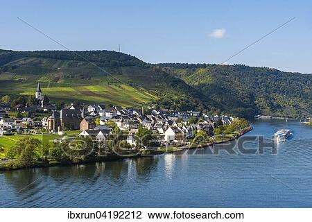 Cruise ship on the Moselle passing Ellenz, Moselle Valley, Rhineland-Palatinate, Germany, Europe View Large Photo Image Stock Image - Cruise ship on the Moselle passing Ellenz, Moselle Valley, Rhineland-Palatinate, Germany, Europe. Fotosearch