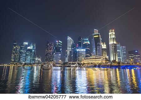 Downtown skyline, financial center, Finance District, Singapore river, Singapore, Asia View Large Photo Image Stock Photo - Downtown skyline, financial center, Finance District, Singapore river, Singapore, Asia. Fotosearch
