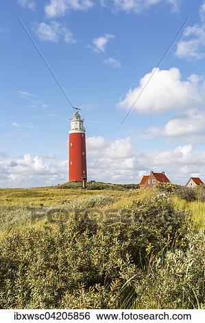 Eierland lighthouse, De Cocksdorp, Texel, West Frisian Islands, Province of North Holland, Holland, The Netherlands, Europe View Large Photo Image Stock Photograph - Eierland lighthouse, De Cocksdorp, Texel, West Frisian Islands, Province of North Holland, Holland, The Netherlands, Europe. Fotosearch