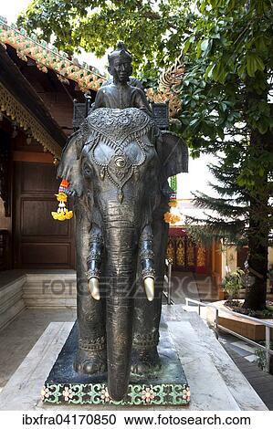 Elephant statue at Wat Phrathat Doi Suthep, Chiang Mai, Northern Thailand, Thailand, Asia View Large Photo Image Stock Image - Elephant statue at Wat Phrathat Doi Suthep, Chiang Mai, Northern Thailand, Thailand, Asia. Fotosearch