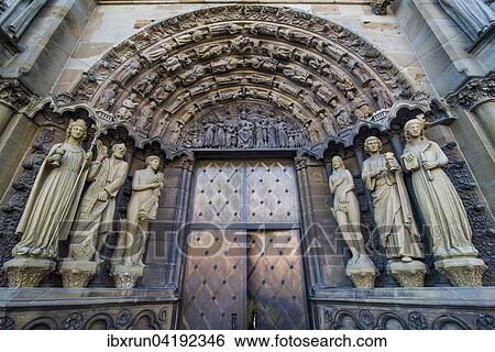 Entrance to the Cathedral of Trier, Unesco World Heritage Site, Trier, Rhineland-Palatinate, Germany, Europe View Large Photo Image Stock Photograph - Entrance to the Cathedral of Trier, Unesco World Heritage Site, Trier, Rhineland-Palatinate, Germany, Europe. Fotosearch