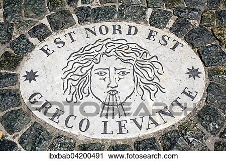 Est Nord Est, Greco Levante, wind rose, wind direction, marble slabs, Piazza di San Pietro, St. Peter's Square, Rome, Lazio, Italy, Europe View Large Photo Image Stock Image - Est Nord Est, Greco Levante, wind rose, wind direction, marble slabs, Piazza di San Pietro, St. Peter's Square, Rome, Lazio, Italy, Europe. Fotosearch
