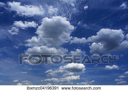 Fair-weather clouds, Cumulus humilis, Bavaria, Germany, Europe View Large Photo Image Stock Image - Fair-weather clouds, Cumulus humilis, Bavaria, Germany, Europe. Fotosearch