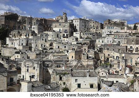 Historic centre, Sassi di Matera cave dwellings, Unesco World Heritage Site, Matera, Basilicata, Italy, Europe View Large Photo Image Stock Image - Historic centre, Sassi di Matera cave dwellings, Unesco World Heritage Site, Matera, Basilicata, Italy, Europe. Fotosearch
