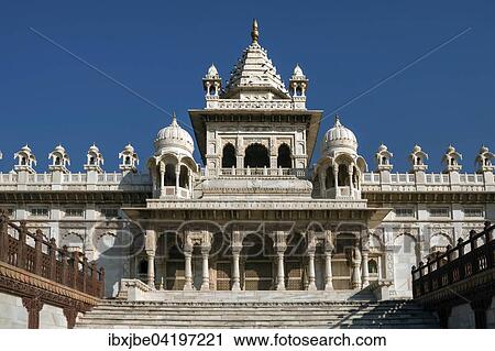 Jaswant Thada Mausoleum, white marble memorial to Maharaja Jaswant Singh, cenotaph, Jodhpur, Rajasthan, India, Asia View Large Photo Image Stock Image - Jaswant Thada Mausoleum, white marble memorial to Maharaja Jaswant Singh, cenotaph, Jodhpur, Rajasthan, India, Asia. Fotosearch