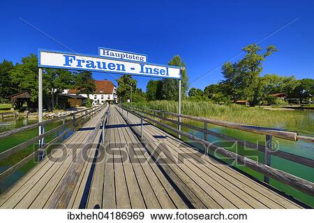 Jetty, Fraueninsel island, Chiemsee, Upper Bavaria, Bavaria, Germany, Europe View Large Photo Image Stock Photo - Jetty, Fraueninsel island, Chiemsee, Upper Bavaria, Bavaria, Germany, Europe. Fotosearch