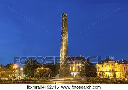 Karolinenplatz with obelisk at dusk, Munich, Bavaria, Germany, Europe View Large Photo Image Stock Photography - Karolinenplatz with obelisk at dusk, Munich, Bavaria, Germany, Europe. Fotosearch