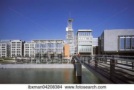 Landhausviertel, St. Polten, bridge over the river Traisen, Lower Austria, Austria, Europe View Large Photo Image Picture - Landhausviertel, St. Polten, bridge over the river Traisen, Lower Austria, Austria, Europe. Fotosearch