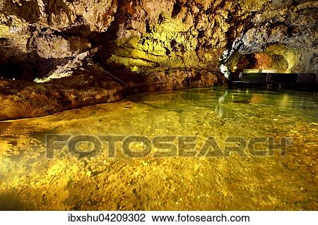 Lava caves Grutas de Sao Vicente, Sao Vicente, Madeira, Portugal, Europe View Large Photo Image Stock Image - Lava caves Grutas de Sao Vicente, Sao Vicente, Madeira, Portugal, Europe. Fotosearch