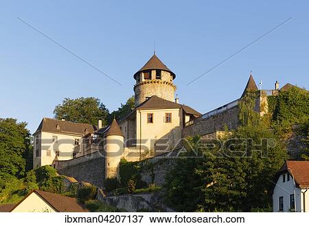 Litschau castle, Litschau, Waldviertel, Lower Austria, Austria, Europe View Large Photo Image Stock Photo - Litschau castle, Litschau, Waldviertel, Lower Austria, Austria, Europe. Fotosearch