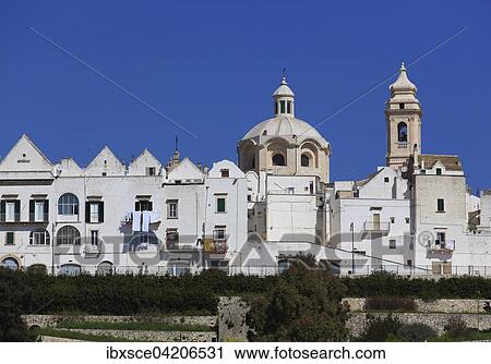 Locorotondo, Apulia, Italy, Europe View Large Photo Image Stock Image - Locorotondo, Apulia, Italy, Europe. Fotosearch
