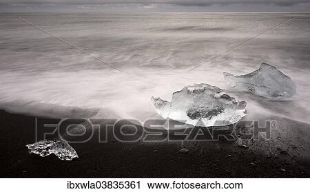 Melted icebergs on the beach of Jokulsarlon, Jokulsarlon, southwest coast, Iceland, Europe View Large Photo Image Stock Image - Melted icebergs on the beach of Jokulsarlon, Jokulsarlon, southwest coast, Iceland, Europe. Fotosearch