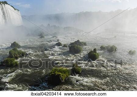 Parque Nacional do Iguacu or Iguazu National Park, Foz do Iguacu, Parana State, Brazil, South America View Large Photo Image Picture - Parque Nacional do Iguacu or Iguazu National Park, Foz do Iguacu, Parana State, Brazil, South America. Fotosearch
