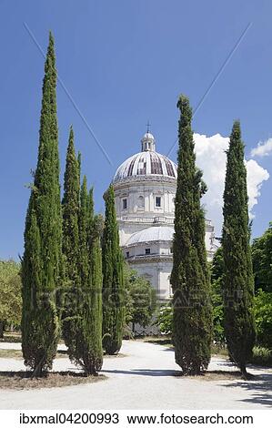 Stock Image - Pilgrimage church of Santa Maria della Consolazione, Todi, Umbria, Italy, Europe. Fotosearch