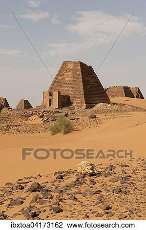 Pyramids of the northern cemetery of Meroe, Nubian Desert, Nubia, Nahr an-Nil, Sudan, Africa View Large Photo Image Stock Image - Pyramids of the northern cemetery of Meroe, Nubian Desert, Nubia, Nahr an-Nil, Sudan, Africa. Fotosearch