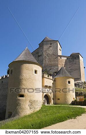 Rappottenstein Castle, Waldviertel region, Lower Austria, Austria, Europe View Large Photo Image Stock Photography - Rappottenstein Castle, Waldviertel region, Lower Austria, Austria, Europe. Fotosearch