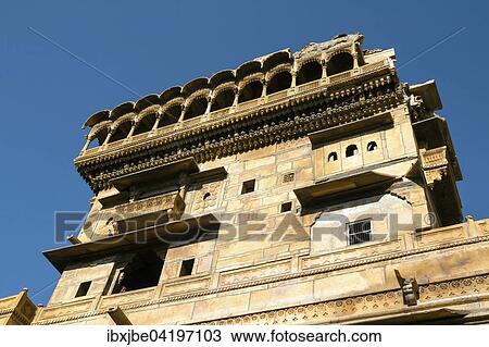 Salim Singh Ki Haveli, Jaisalmer, Rajasthan, India, Asia View Large Photo Image Stock Image - Salim Singh Ki Haveli, Jaisalmer, Rajasthan, India, Asia. Fotosearch