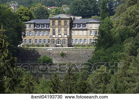 Stock Image - Schloss Fantaisie castle, Eckersdorf, near Bayreuth, Upper Franconia, Bavaria, Germany, Europe. Fotosearch