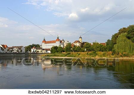 Schloss Neuburg, castle, Neuburg an der Donau, Upper Bavaria, Bavaria, Germany, Europe View Large Photo Image Stock Photo - Schloss Neuburg, castle, Neuburg an der Donau, Upper Bavaria, Bavaria, Germany, Europe. Fotosearch