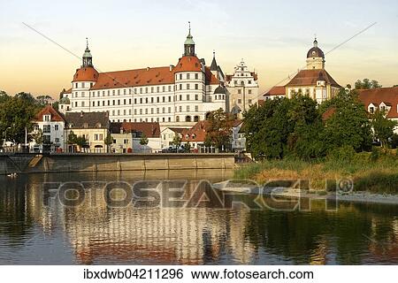 Schloss Neuburg, castle, Neuburg an der Donau, Upper Bavaria, Bavaria, Germany, Europe View Large Photo Image Stock Photograph - Schloss Neuburg, castle, Neuburg an der Donau, Upper Bavaria, Bavaria, Germany, Europe. Fotosearch