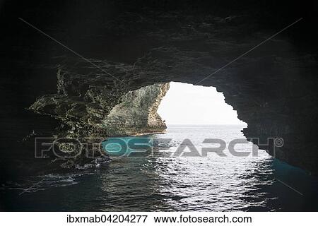 Sea cave, Bonifacio, Corsica, France, Europe View Large Photo Image Stock Photo - Sea cave, Bonifacio, Corsica, France, Europe. Fotosearch