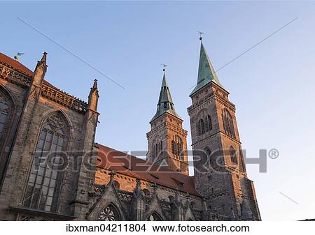 St. Sebald Church or St. Sebaldus Church, Sebalder Altstadt, Nuremberg, Middle Franconia, Franconia, Bavaria, Germany, Europe View Large Photo Image Picture - St. Sebald Church or St. Sebaldus Church, Sebalder Altstadt, Nuremberg, Middle Franconia, Franconia, Bavaria, Germany, Europe. Fotosearch