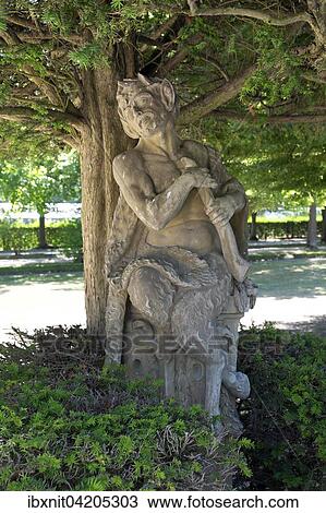 Statue of a Faun in the courtyard garden, Residenz, Wurzburg, Lower Franconia, Bavaria, Germany, Europe View Large Photo Image Stock Image - Statue of a Faun in the courtyard garden, Residenz, Wurzburg, Lower Franconia, Bavaria, Germany, Europe. Fotosearch