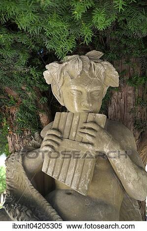 Statue of the shepherd god Pan in the courtyard garden, Residenz, Wurzburg, Lower Franconia, Bavaria, Germany, Europe View Large Photo Image Stock Photography - Statue of the shepherd god Pan in the courtyard garden, Residenz, Wurzburg, Lower Franconia, Bavaria, Germany, Europe. Fotosearch