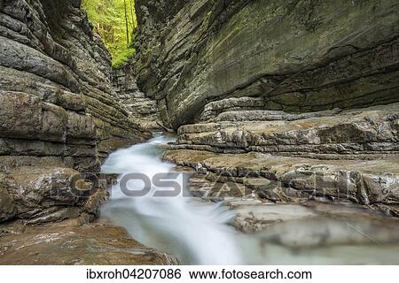 Tauglbachs river flowing through the gorge, Taugl, Hallein District, Salzburg, Austria, Europe View Large Photo Image Stock Photograph - Tauglbachs river flowing through the gorge, Taugl, Hallein District, Salzburg, Austria, Europe. Fotosearch