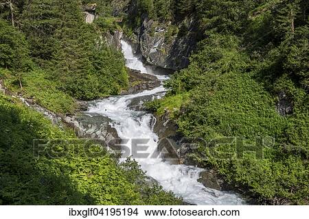 Umbalfall waterfall, Umbaltal, Tauern National Park, Hinterbichl, Virgental, East Tyrol, Tyrol, Austria, Europe View Large Photo Image Picture - Umbalfall waterfall, Umbaltal, Tauern National Park, Hinterbichl, Virgental, East Tyrol, Tyrol, Austria, Europe. Fotosearch
