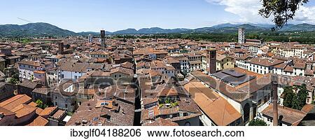 View of Lucca from Torre Guingi, Lucca, Tuscany, Italy, Europe View Large Photo Image Stock Photograph - View of Lucca from Torre Guingi, Lucca, Tuscany, Italy, Europe. Fotosearch