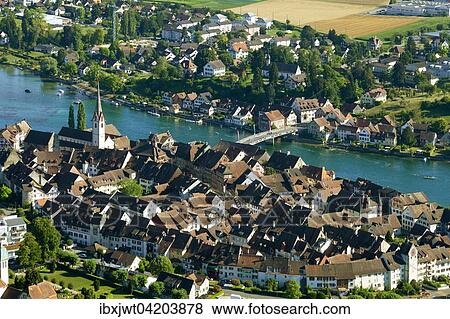 View of the historic centre, Stein am Rhein, Hochrhein, Canton of Schaffhausen, Switzerland, Europe View Large Photo Image Stock Photo - View of the historic centre, Stein am Rhein, Hochrhein, Canton of Schaffhausen, Switzerland, Europe. Fotosearch