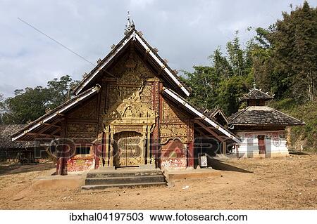 Wan Nyet Buddhist monastery, near Kyaing Tong, Golden Triangle, Myanmar, Asia View Large Photo Image Stock Image - Wan Nyet Buddhist monastery, near Kyaing Tong, Golden Triangle, Myanmar, Asia. Fotosearch
