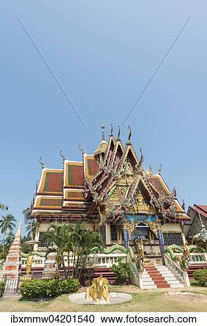 Wat Phra Yai Ko Pan Temple in Ban Bo Phut, Ko Samui, Thailand, Asia View Large Photo Image Stock Image - Wat Phra Yai Ko Pan Temple in Ban Bo Phut, Ko Samui, Thailand, Asia. Fotosearch