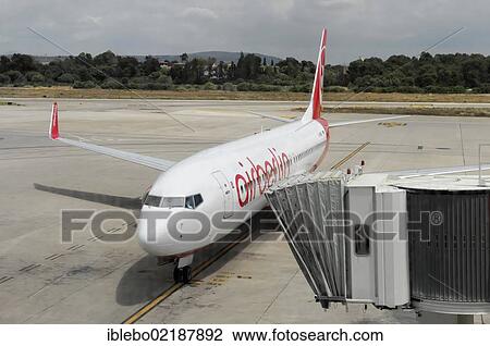 Airberlin D-ABKF Boeing B737-800, Madrid Airport, Madrid, Spain, Europe View Large Photo Image Stock Image - Airberlin D-ABKF Boeing B737-800, Madrid Airport, Madrid, Spain, Europe. Fotosearch