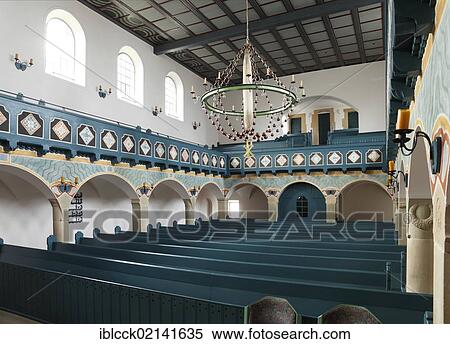 Art Nouveau church, architect Theodor Fischer, Gaggstadt near Kirchberg an der Jagst, Hohenlohe, Baden-Wuerttemberg, Germany, Europe View Large Photo Image Stock Photography - Art Nouveau church, architect Theodor Fischer, Gaggstadt near Kirchberg an der Jagst, Hohenlohe, Baden-Wuerttemberg, Germany, Europe. Fotosearch