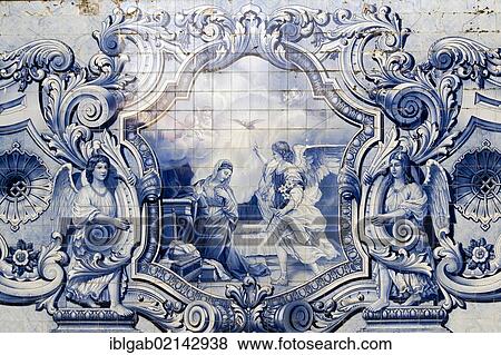 Azulejos, Nossa Senhora dos Remedios Church, Lamego, Tras-Os-Montes, Portugal, Europe View Large Photo Image Stock Photo - Azulejos, Nossa Senhora dos Remedios Church, Lamego, Tras-Os-Montes, Portugal, Europe. Fotosearch