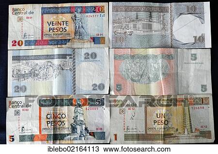 Banknotes, Peso convertible, convertible Pesos, notes 20, 10, 5, 1 CUC, tourist currency, Cuba, Greater Antilles, Caribbean, Central America, America, North America View Large Photo Image Stock Image - Banknotes, Peso convertible, convertible Pesos, notes 20, 10, 5, 1 CUC, tourist currency, Cuba, Greater Antilles, Caribbean, Central America, America, North America. Fotosearch
