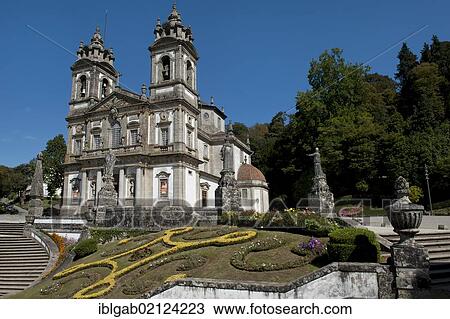 Bom Jesus do Monte Sanctuary, Braga, Minho, Portugal, Europe View Large Photo Image Stock Image - Bom Jesus do Monte Sanctuary, Braga, Minho, Portugal, Europe. Fotosearch