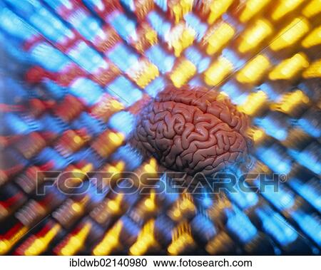 Brain, distorted, abstract, illustration, symbolic image for thinking View Large Photo Image Stock Image - Brain, distorted, abstract, illustration, symbolic image for thinking. Fotosearch