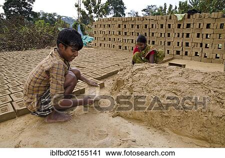 Brick factory where the heavy work is mainly done by children and women, Jorhat area, Assam, India, Asia View Large Photo Image Stock Image - Brick factory where the heavy work is mainly done by children and women, Jorhat area, Assam, India, Asia. Fotosearch