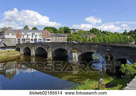 Bridge over the River Slaney, Enniscorthy, County Wexford, Ireland, Europe View Large Photo Image Picture - Bridge over the River Slaney, Enniscorthy, County Wexford, Ireland, Europe. Fotosearch